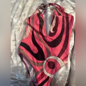 EMILLIO Pucci one piece bathing suit